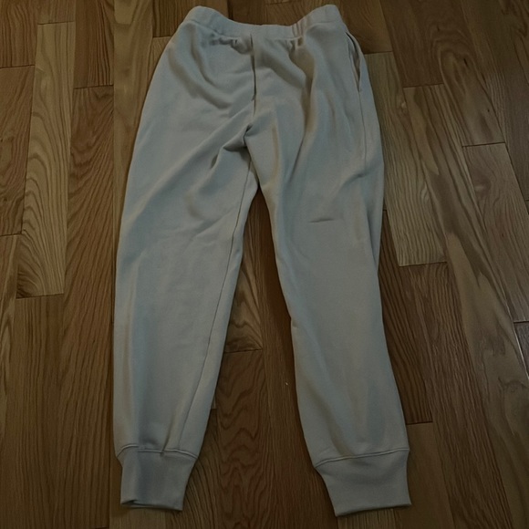 PINK beige sweatpants. Just a comfy pair of sweatpants! - Picture 2 of 3